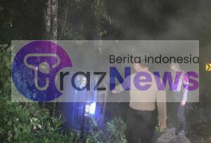 Gercep!!! Polisi Datangi Lokasi Lakalantas di Hutan Kawasan TNBBS