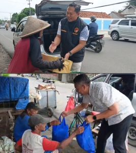 Satnarkoba Polres Metro Menyapa, Mamang Becak dan Tukang Siomay Bahagia!!