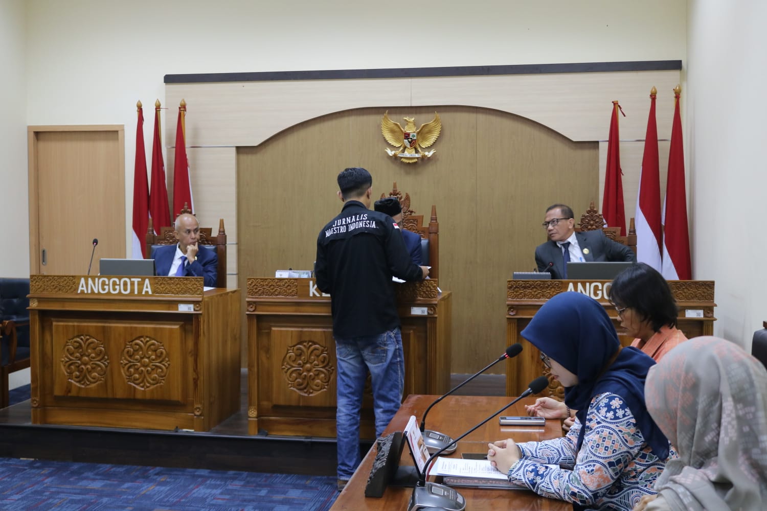 DPP JMI GUGAT KETERBUKAAN INFORMASI, DEWAN PERS AKUI DOKUMEN YANG DIMINTA ADA