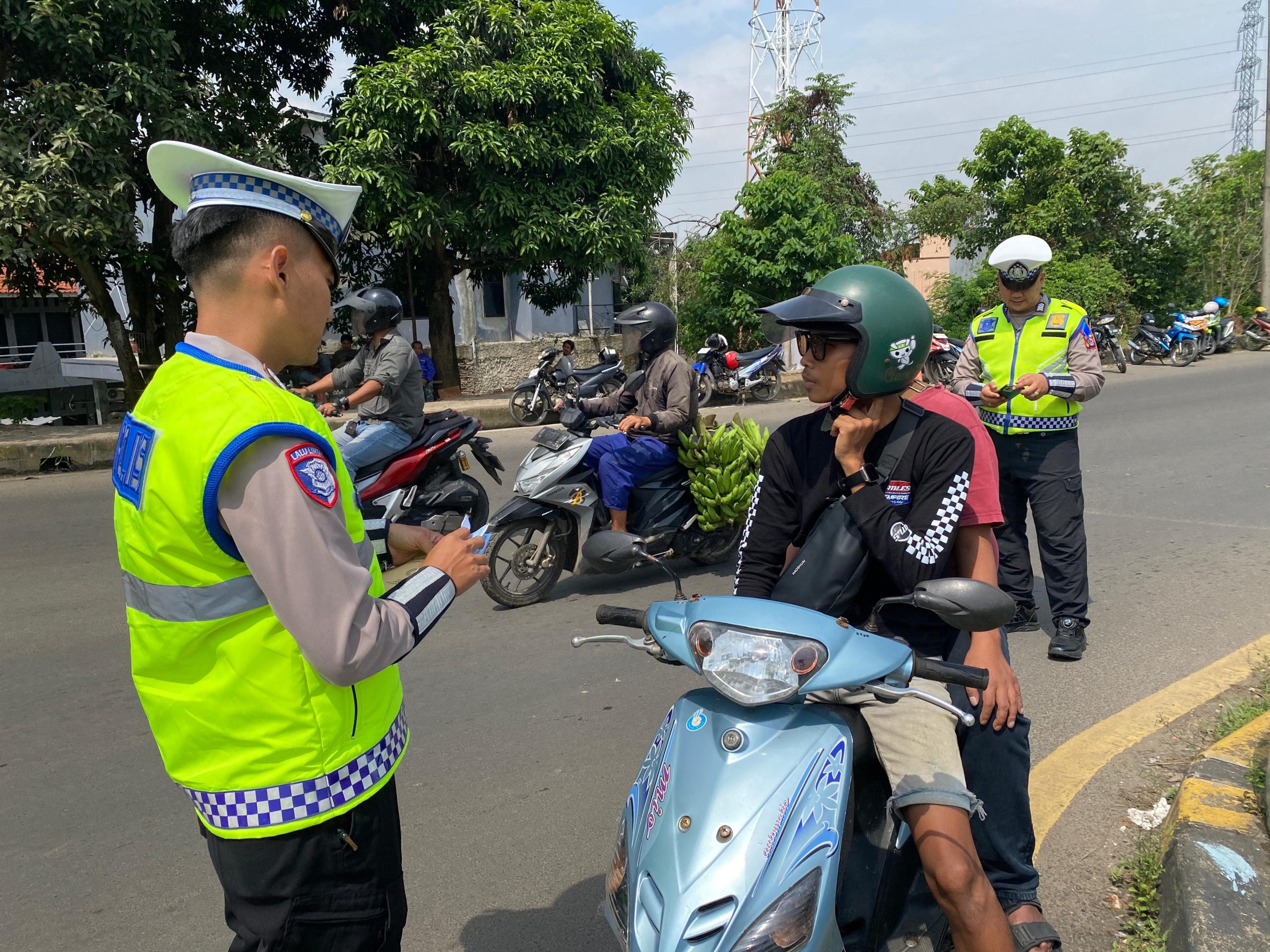 Hari Kesembilan Operasi Keselamatan Maung 2026, Polda Banten Terus Hadir Mengedukasi Pengguna Jalan