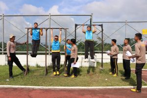 Polres Lampung Barat, Polda Lampung  Tes Samjas Berkala.