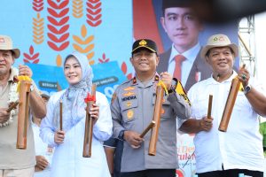 Wakapolda Banten Hadiri Panen Raya Padi Organik PS-08, Perkuat Ketahanan Pangan dan Semangat Bela Negara