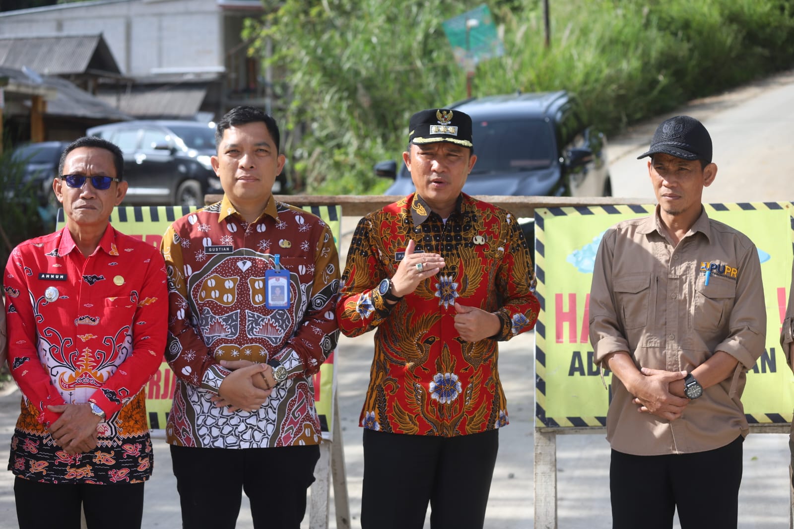 Ramadhan Kareem, Parosil Mabsus Resmikan Jembatan Way Sepagasan, 