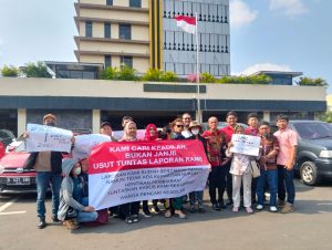 Kuasa Hukum Manotar Tampubolon Pimpin Aksi, Desak Evaluasi Kinerja Unit Harda Polres Bekasi Kota