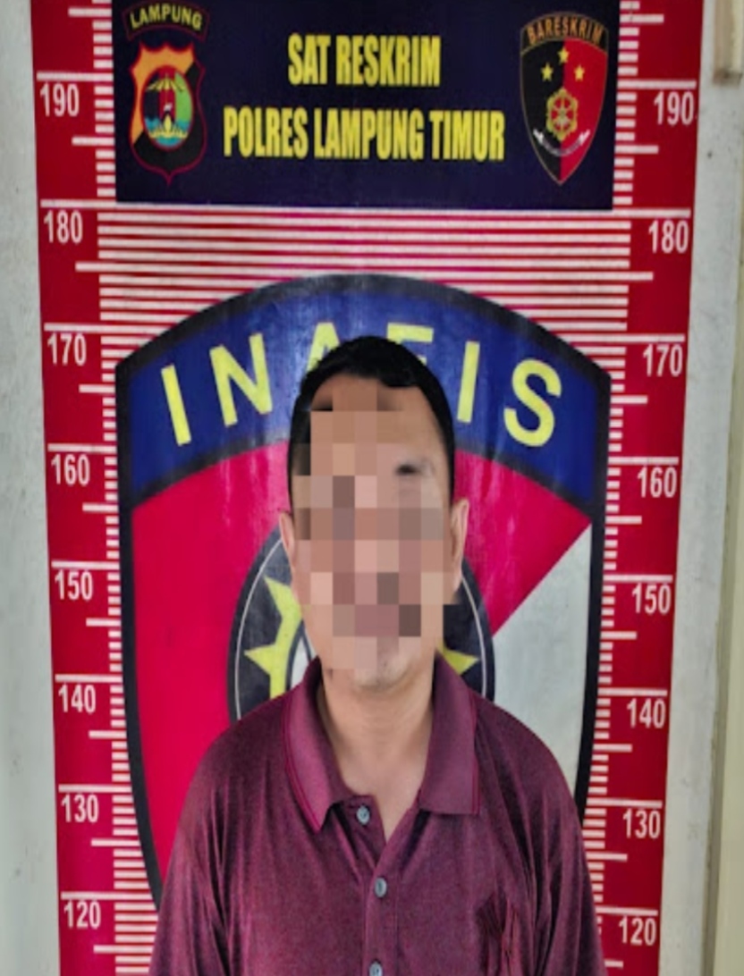 Satreskrim Polres Lampung Timur OTT Oknum LSM  Diduga Melakukan Pemerasan