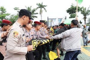 Simulasi Sispam Kota, Kesiapan Polda Banten Amankan May Day