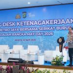 Polda Metro Jaya Gelar Dialog Desk Ketenagakerjaan, Serap Aspirasi Buruh Secara Langsung