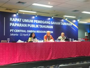 PT Central Omega Resources Tbk Paparkan Kinerja dan Strategi Bisnis Dalam RUPST 2026
