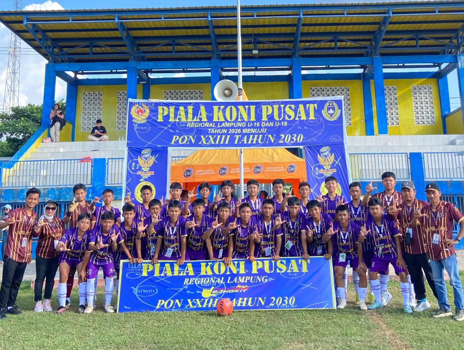 Lambar FC U-16 Bakal  Berlaga di Event Piala KONI Provinsi Lampung 2026 