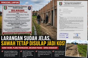 Larangan Sudah Ada, Bangunan Terus Berdiri, Satpol PP Siap Bertindak