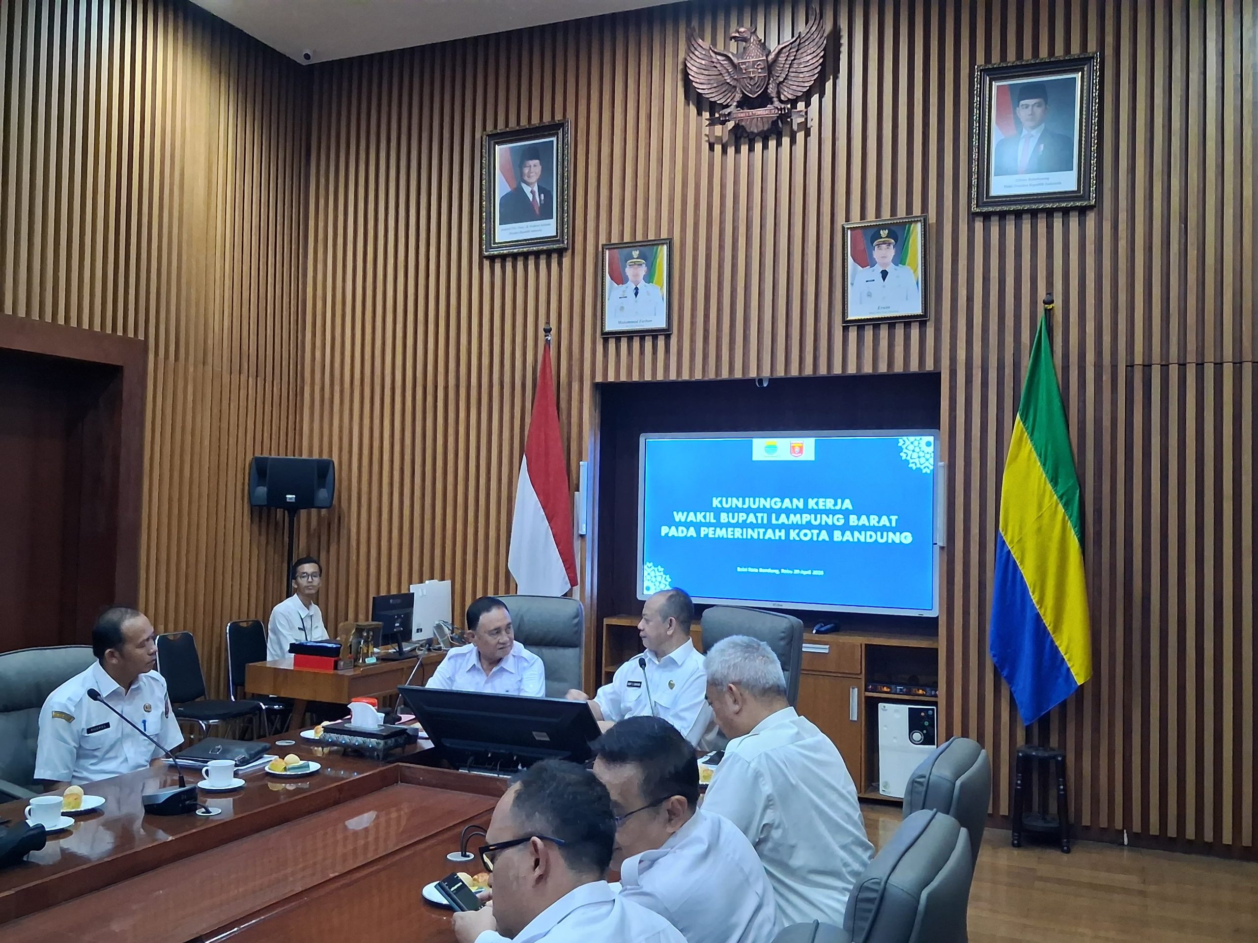 Dongkrak Nilai IKK, Pemkab Lampung Barat Studi Tiru ke Pemkot Bandung