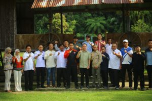 Jelang Musorkab, Calon Ketua KONI Lambar Gelar Pertemuan dengan Pengurus dan Pengcab.