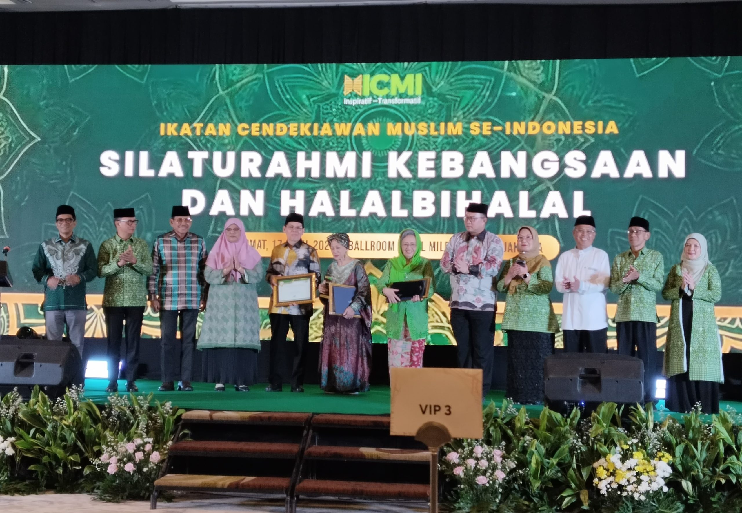 Silaturahmi Kebangsaan ICMI di Jakarta, Arief Satria Ajak Perkuat Keikhlasan dan Kebersihan Hati