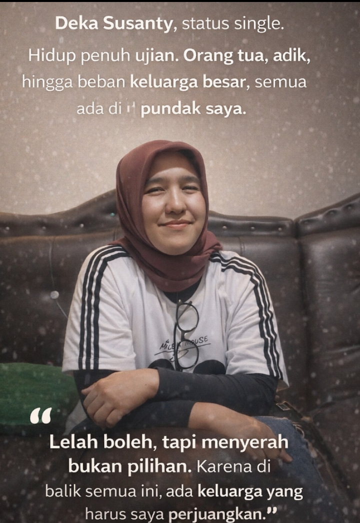 Di Balik Senyum, Ada Perjuangan Tanpa Henti.