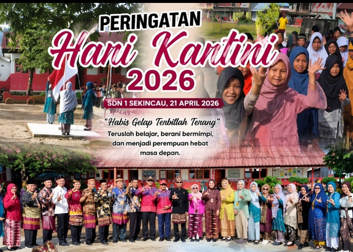 Kartini Zaman Now! SDN 1 Sekincau Tampil Berani, Mandiri, dan Penuh Warna.