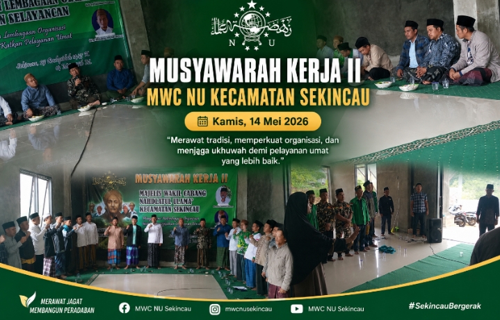 MWC NU Sekincau Gelar Musyawarah Kerja ke 2, Perkuat Kelembagaan untuk Pelayanan Umat.