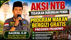 AKSI NTB Tegaskan Dukungan Penuh terhadap Program Makan Bergizi Gratis Presiden Prabowo