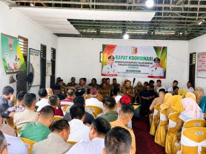 Hankam Hasan Hadiri Rakor, Ajak Masyarakat Tulang Bawang Wujud kan “Udang Manis”.