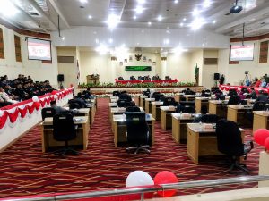 Bupati Tulang Bawang Hadiri Rapat Paripurna DPRD, Simak Pidato Kenegaraan Presiden.