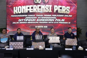 Bareskrim Polri Ungkap Jaringan Judi Online Internasional, Transaksi Capai Rp890 Miliar