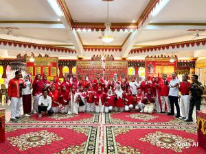 KETUM DAN BENDUM DPP PWDPI GELAR UPACARA BENDERA 17 AGUSTUS DI LAMBAN GEDUNG KUNING, DEWAN PEMBINA PIMPIN UPACARA SEKALIGUS SAMBUTAN