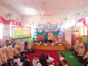 DWP Tuba Melaksanakan Kegiatan DWP Mengajar Tahun 2026, di TK Dharma Nusa Indah.