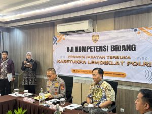 Polri Buka Seleksi Terbuka Kasetukpa Lemdiklat, 13 Perwira Ikuti Uji Kompetensi