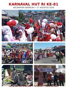 Sekincau Bersatu dalam Karnaval Kemerdekaan, Ribuan Warga Tumpah Ruah ke Jalan.