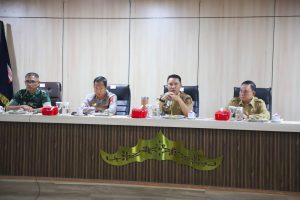 Bupati Lampung Barat Perintahkan OPD Gercep  Antisipasi Abu Krakatau dan Karhutla.
