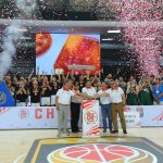 Final dan Closing Ceremony Open Tournament Bola Basket di GOR Sumantri Sukses Digelar