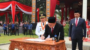 Digitalisasi Keuangan Lampung Barat, BRI dan Pemkab Teken MoU
