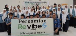 Revibes Resmikan Collection Point di MTsN 36 Jakarta Barat, Dorong Ekonomi Sirkular dari Lingkungan Sekolah