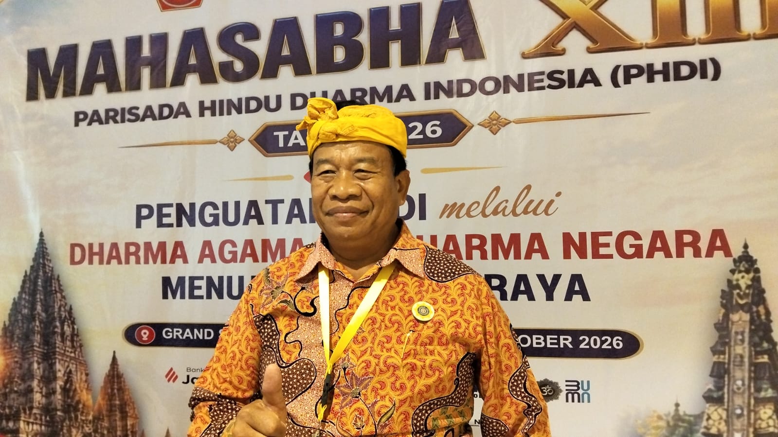 Mahasabha XIII PHDI Bahas Arah Organisasi dan Kepengurusan Baru, I Made Pande Cakra Paparkan Agenda Utama