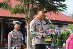 Pimpin Sertijab Kasat dan Kapolsek Jajaran, Kapolres Lampung Barat Tekankan Polisi Bersama Masyarakat.