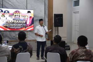 Ketua Pengadilan Negeri Liwa ke Pacitan, Bupati Lampung Barat Sebut Ini Bukan Perpisahan. 