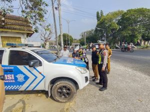 Razia Gabungan di Sukadana, 5 Pengendara Kena Tilang Manual Saat Sosialisasi Keringanan Pajak