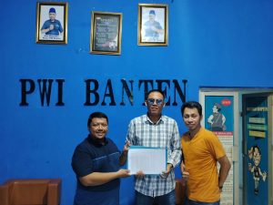 PWI Provinsi Banten Telah Terima Berkas Verifikasi Keanggotaan PWI Kota Tangsel