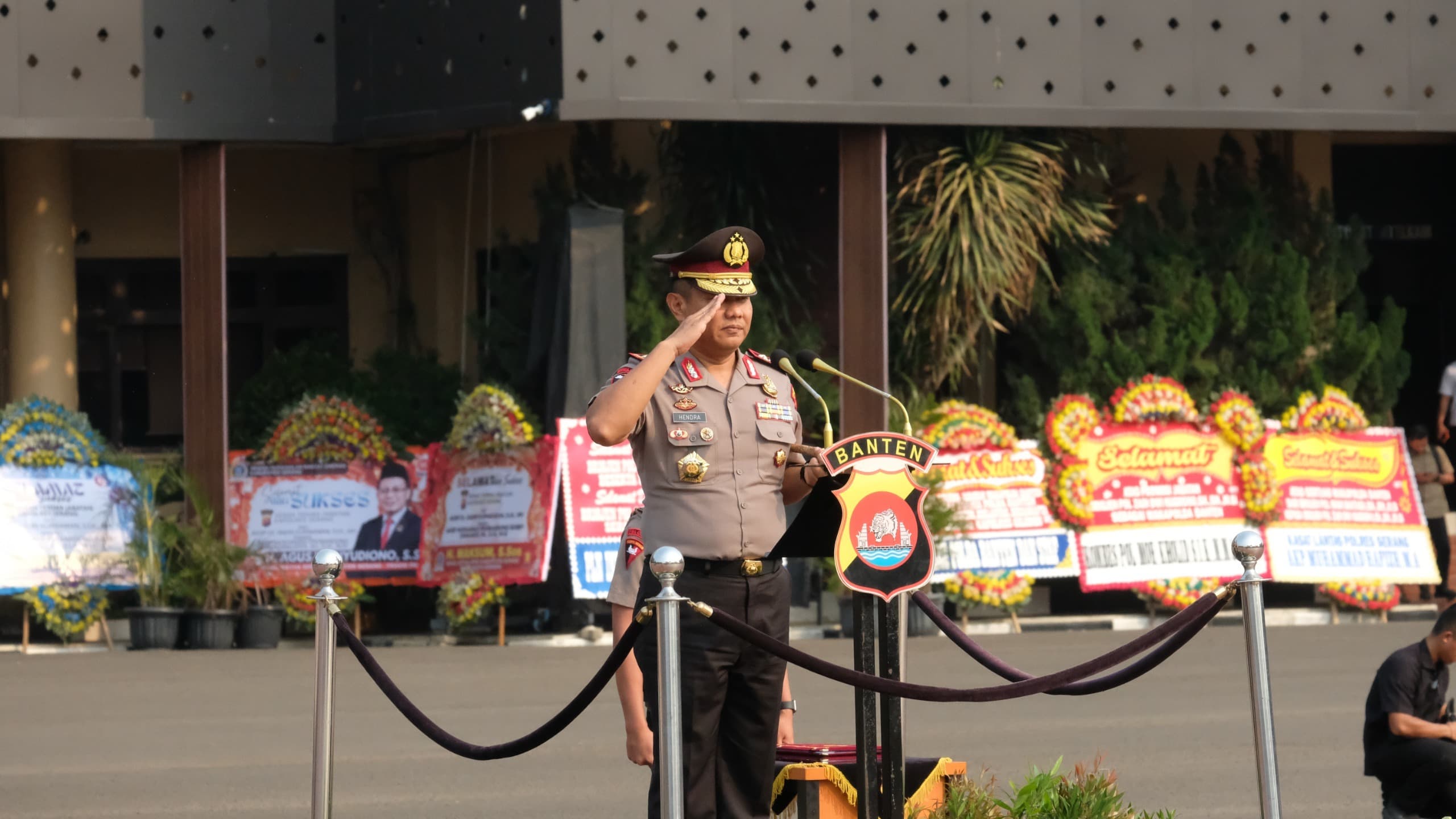 Tour of Duty, Tujuh Jabatan Polda Banten Berganti