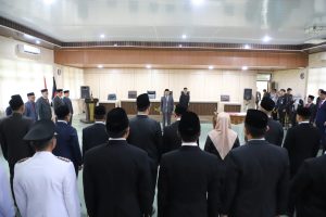 Di Tengah Kekosongan Jabatan, Bupati Lampung Barat Lantik 20 Pejabat Sterategis. 