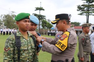 Wakapolres Lampung Barat Pimpin Apel Gelar Pasukan Operasi Patuh Krakatau 2026
