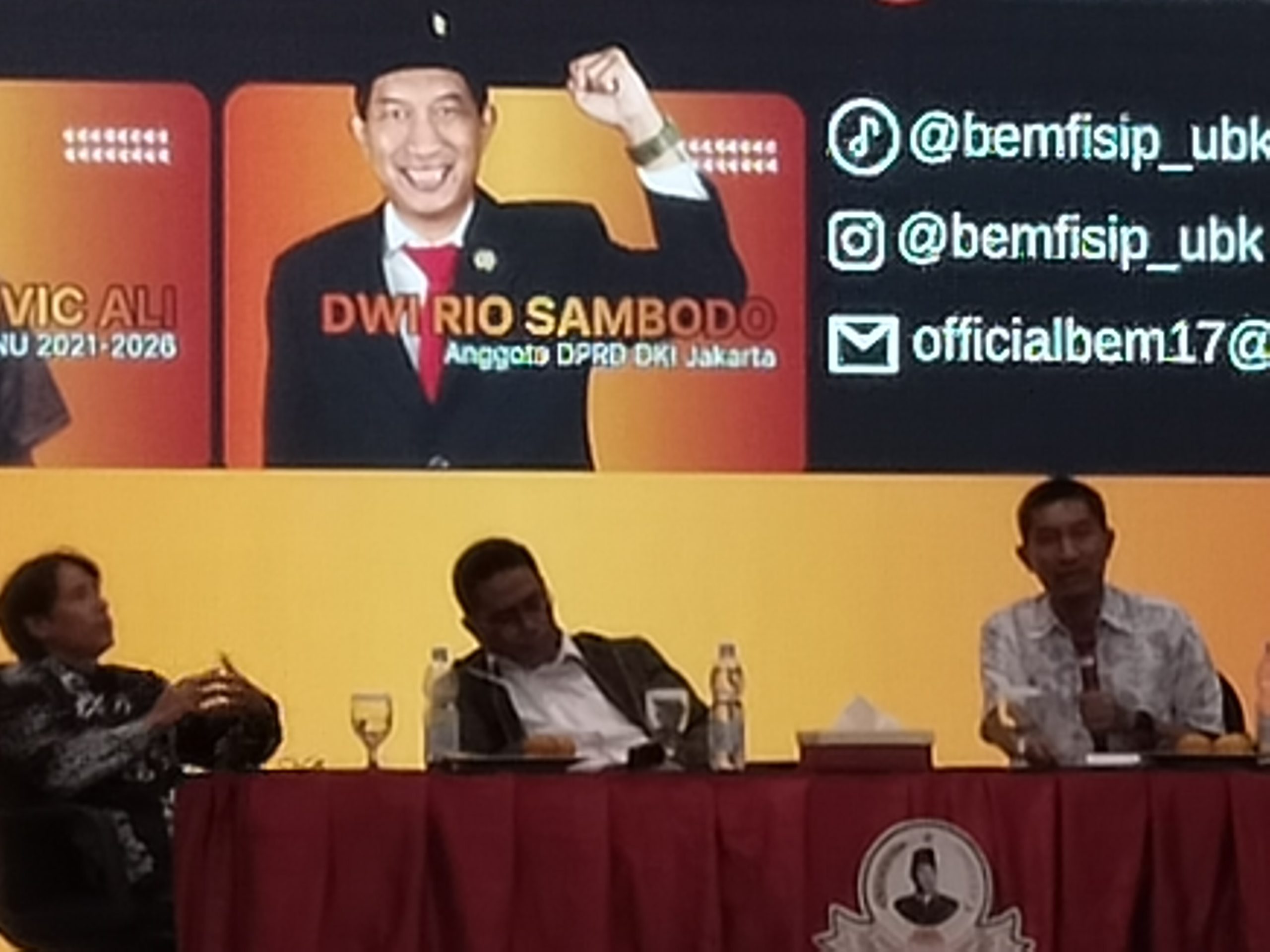 Gugat Narasi Sejarah 1 Oktober, BEM FISIP UBK Gelar Diskusi Panel Soeharto, PKI, dan Gestok