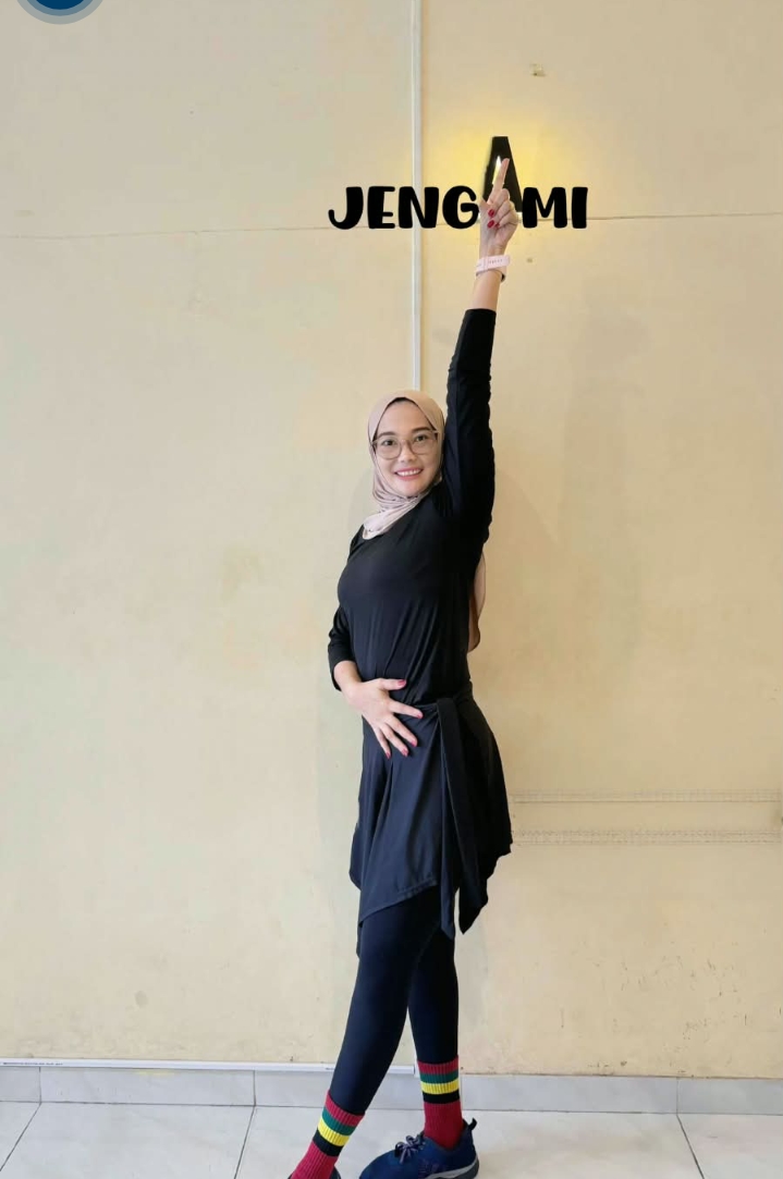 Dua Tahun Jadi Instruktur, Jeng Ami Semangat Ajak Kaum Ibu Tanjung Senang  Hidup Sehat