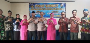 Temu Pamit : Kapolsek Sekincau, AKP Arnis Daely Serahkan Tugas kepada Kompol M. Taufiq, S.H., M.H.
