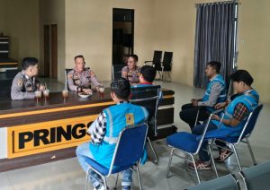 Antisipasi Kebakaran, Bag Logistik Polres Pringsewu dan PLN Periksa Instalasi Listrik Mako