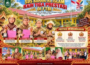 SDS Bahari Al Islam Raih Tiga Prestasi di FTBI