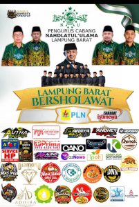 Hajat Besar Hari Santri 2026! PCNU Lampung Barat Gerakkan Tiga Kecamatan, dari Pesantren hingga Lampung Barat Bersholawat.
